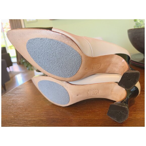 Discontinued Fluevog Big Presence Malala Ivory Black Mary Jane, sz 8 (run large) - Picture 11 of 11